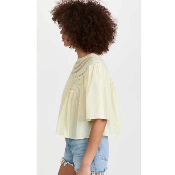 Rebecca Taylor Short Sleeve Applique Top - Picture 4 of 13